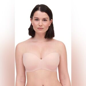 Chantelle Bra C13F50 Norah Comfort Strapless Convertible 38DDD. (38F)